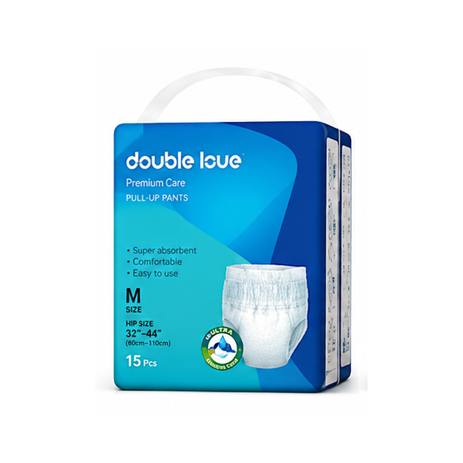 Double Love Adult Pull-Up Pants – Medium