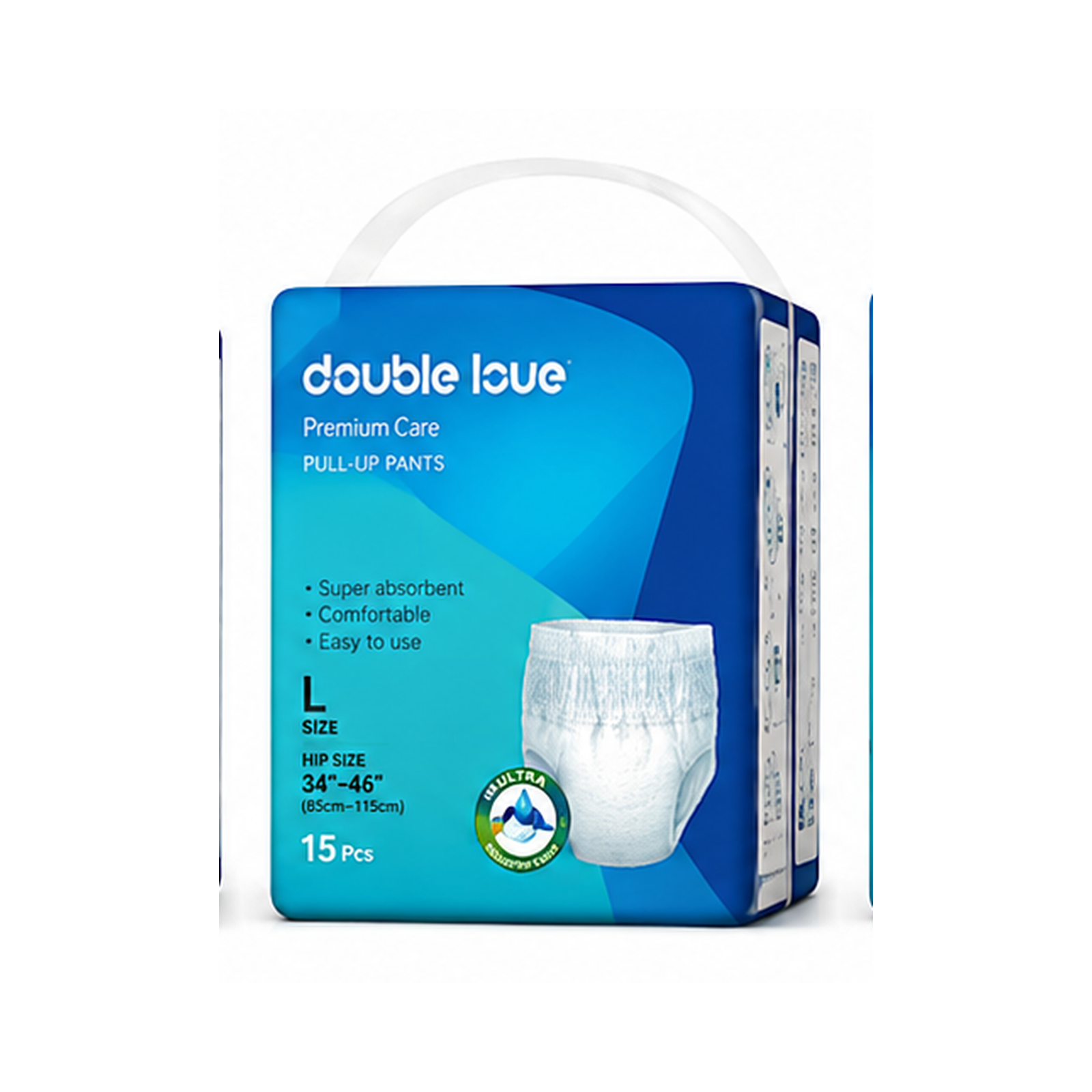 Double Love Adult Pull-Up Pants – Large